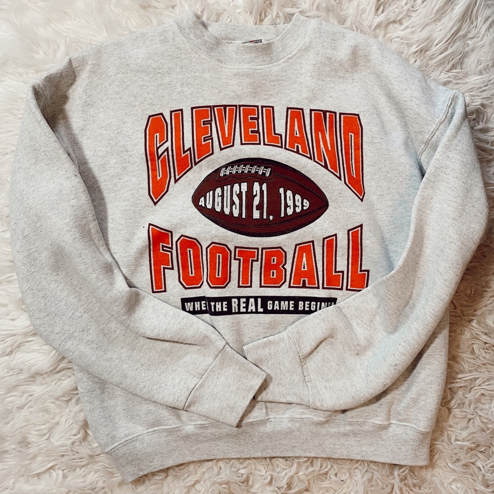UNISEX VINTAGE BROWNS SWEATSHIRT